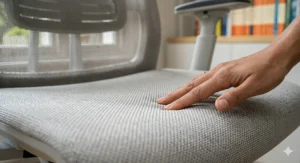 High-quality breathable mesh office chair seat designed for comfort and pressure relief during long working hours.