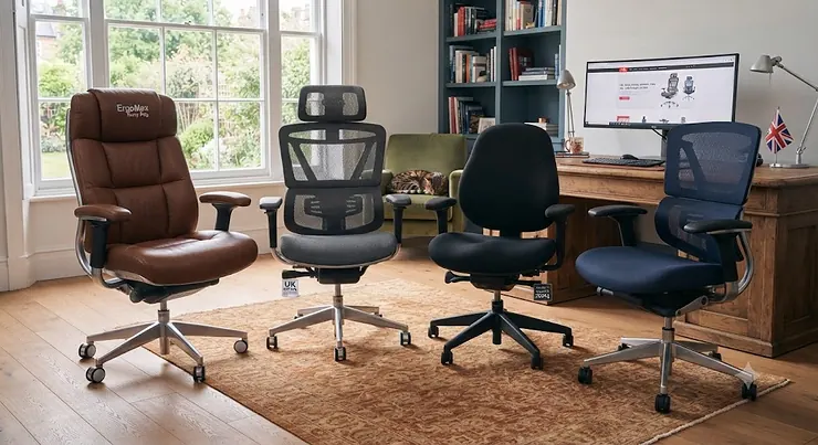 A selection of high-capacity office chairs suited for heavy people looking for all-day comfort. office chairs for heavy people